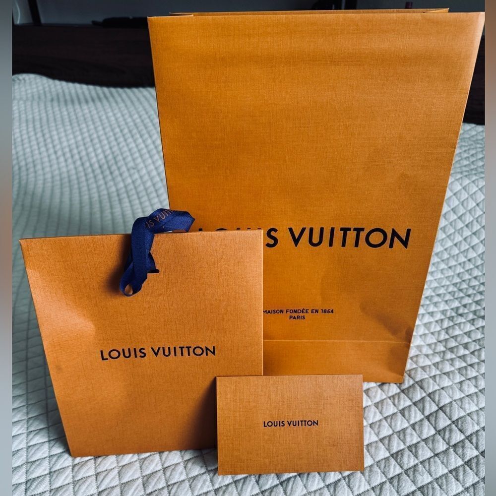 Louis Vuitton Set of three Shopping Bags